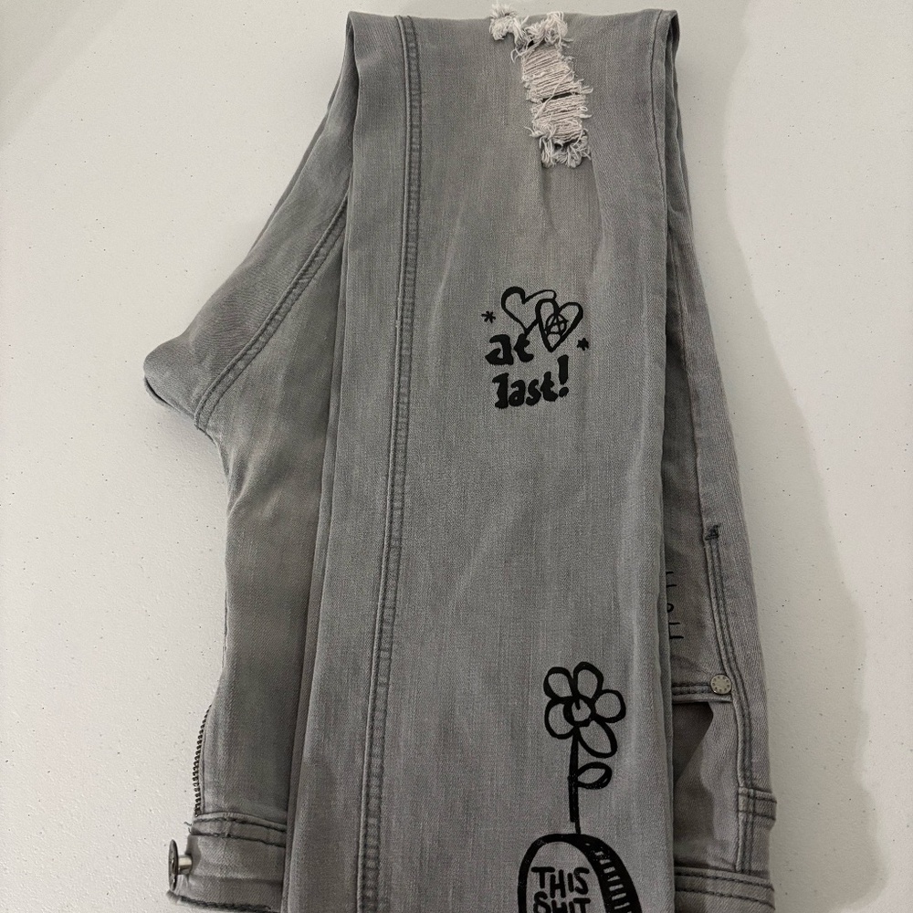 Rogue printed Skinny Jeans